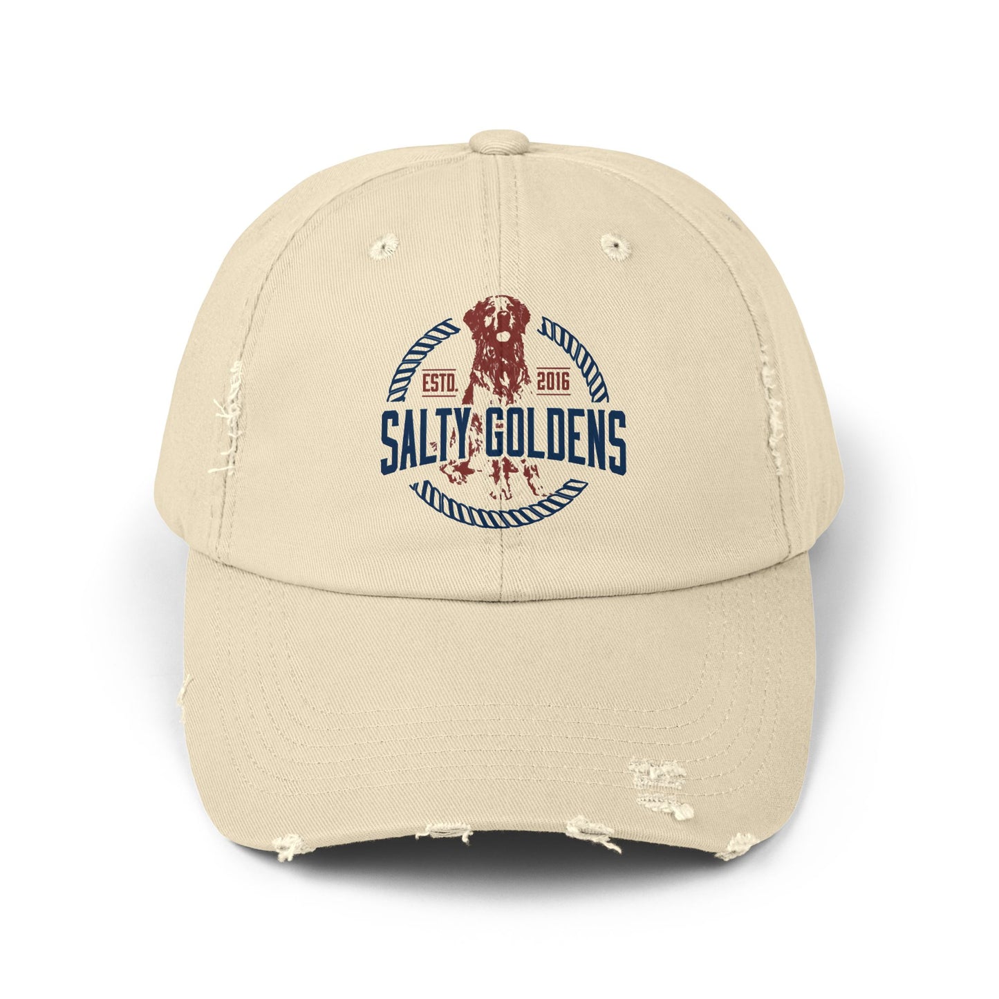 Salty Goldens Distressed Cap