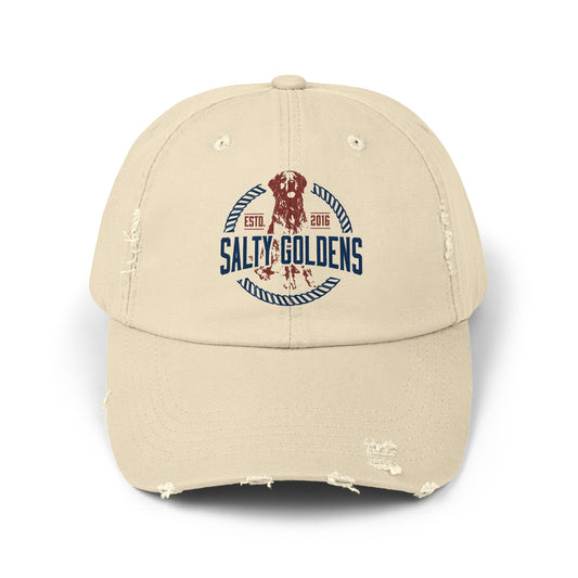 Salty Goldens Distressed Cap