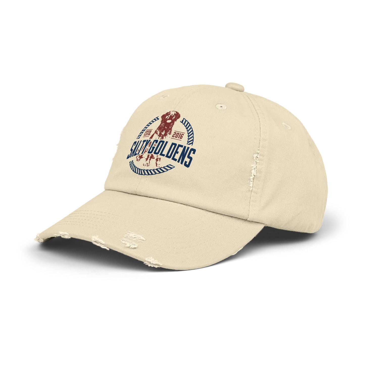 Salty Goldens Distressed Cap