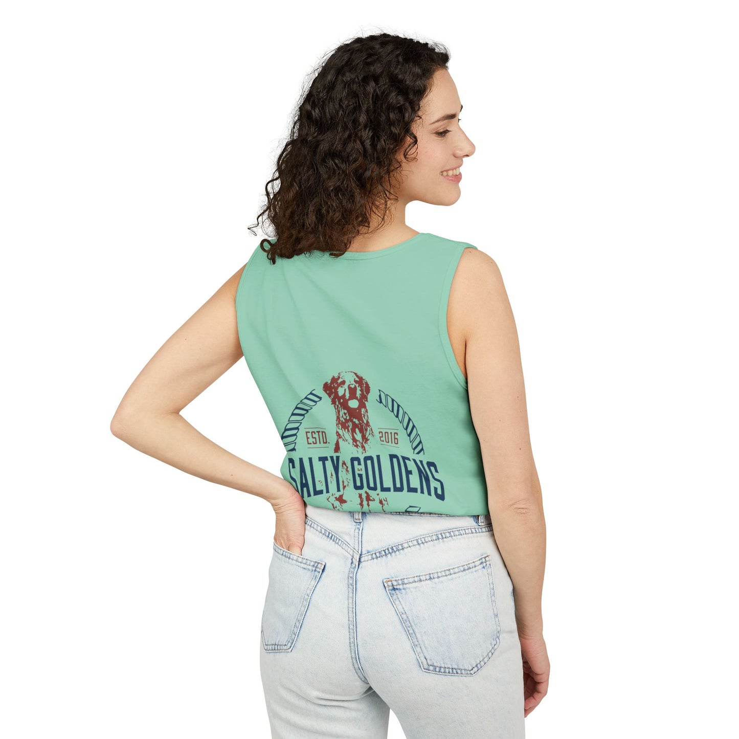 Salty Goldens Tank Top - Comfort Colors