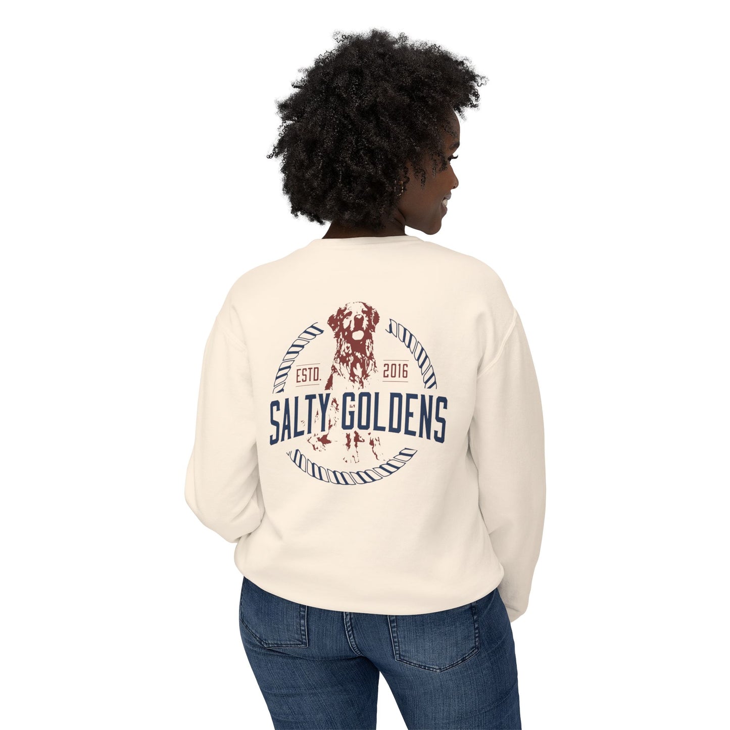 Salty Goldens Crewneck Sweatshirt